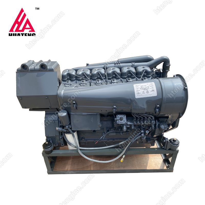 محرك ديزل BF6L914 مبرد بالهواء رباعي الأسطوانات بقوة 112 كيلو وات وسرعة دوران 2300 دورة في الدقيقة لشاحنات دويتس