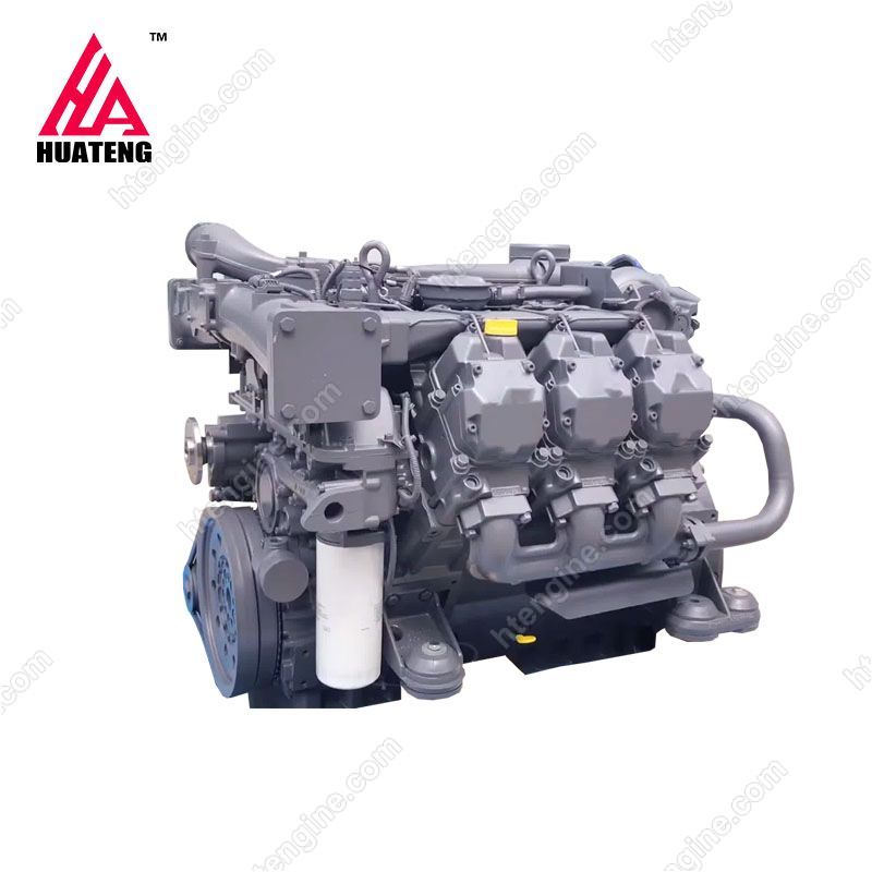 محرك تبريد سائل TCD2015 V 06 360KW 2100 دورة في الدقيقة يستخدم على نطاق واسع في سفن آلات البناء مجموعة محرك الديزل لشركة Deutz