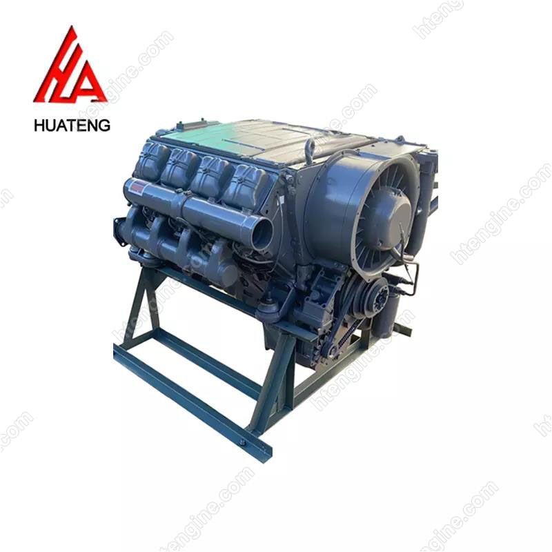 محركات ديزل جديدة V8 مبردة بالهواء F8L413F لشاحنات دوتز