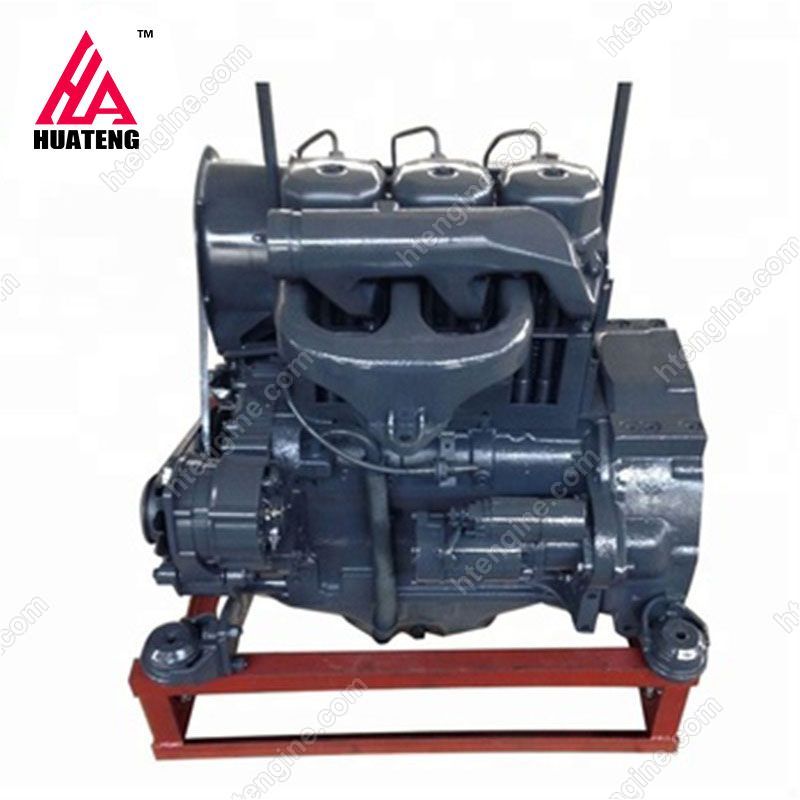 محرك ديزل F3L912 3 أسطوانات 4 أشواط تبريد هواء بقوة 24 كيلو وات إلى 38 كيلو وات لـ Deutz Beinei